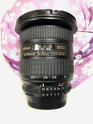 Nikon Nikkor AF 18-35mm f3.5-4.5 D ED IF Made in Japan | eBay Nikon Nikkor AF 18-35mm f3.5-4.5 D ED IF Made in Japan | eBay