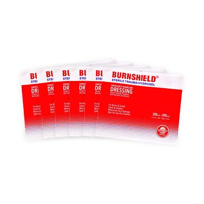 Burnshield Sterile Emergency Burn Dressing 8 x8  (20cm x 20cm)”