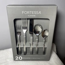 FORTESSA VIGGO 18/0 Stainless Steel Flatware 20 piece Set for 4 ppl
