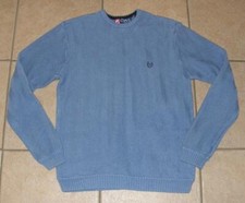 CHAPS  Mens Sz Large Casual or Dress Cotton Crew Neck Pullover Sweater
