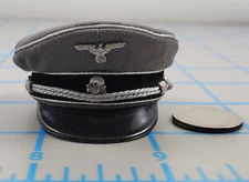 WWII German officer cap late version 1/6 scale toys 3R DID bbi dragon