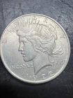 1922 P US Silver Peace Dollar Post WWI #489 Die Break MS