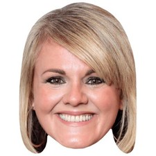 Sally Lindsay Smile Big Head. Larger than life mask.