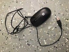 HP Black Wired Mouse