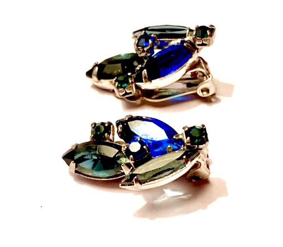 GORGEOUS unsigned Schreiner multi-colored large c… - image 3