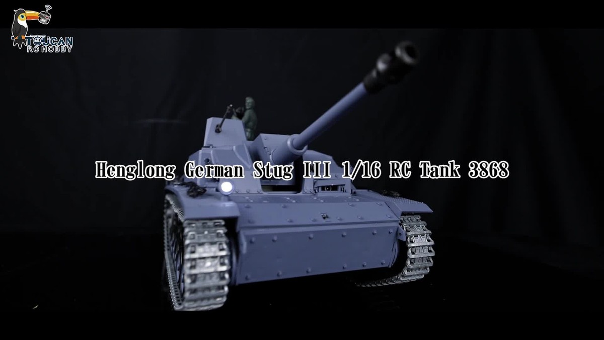 RC BATTLE TANK 1/16 TRANSMITTER 2.4GHｚ Henglong 1/16 7.0 Upgraded German Stug III IR BB RTR RC Tank
