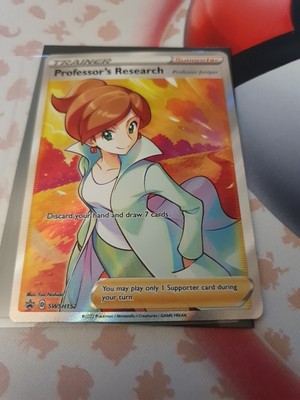 Professors Research Juniper SWSH152 Black Star Promo EN NM Pokemon