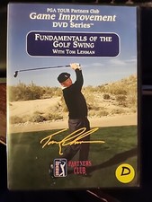 PGA TOUR PARTNERS CLUB GAME IMPROVEMENT DVD- FUNDAMENTS THE GOLF SWING