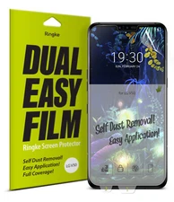 LG V50 ThinQ Screen Protector | Ringke Dual Easy Full Coverage Film [2 Pack]