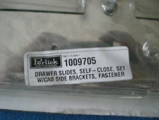 PERLICK 1009705 DRAWER SLIDES SELF-CLOSE SET FOR COMMERCIAL REFRIGERATION UNIT