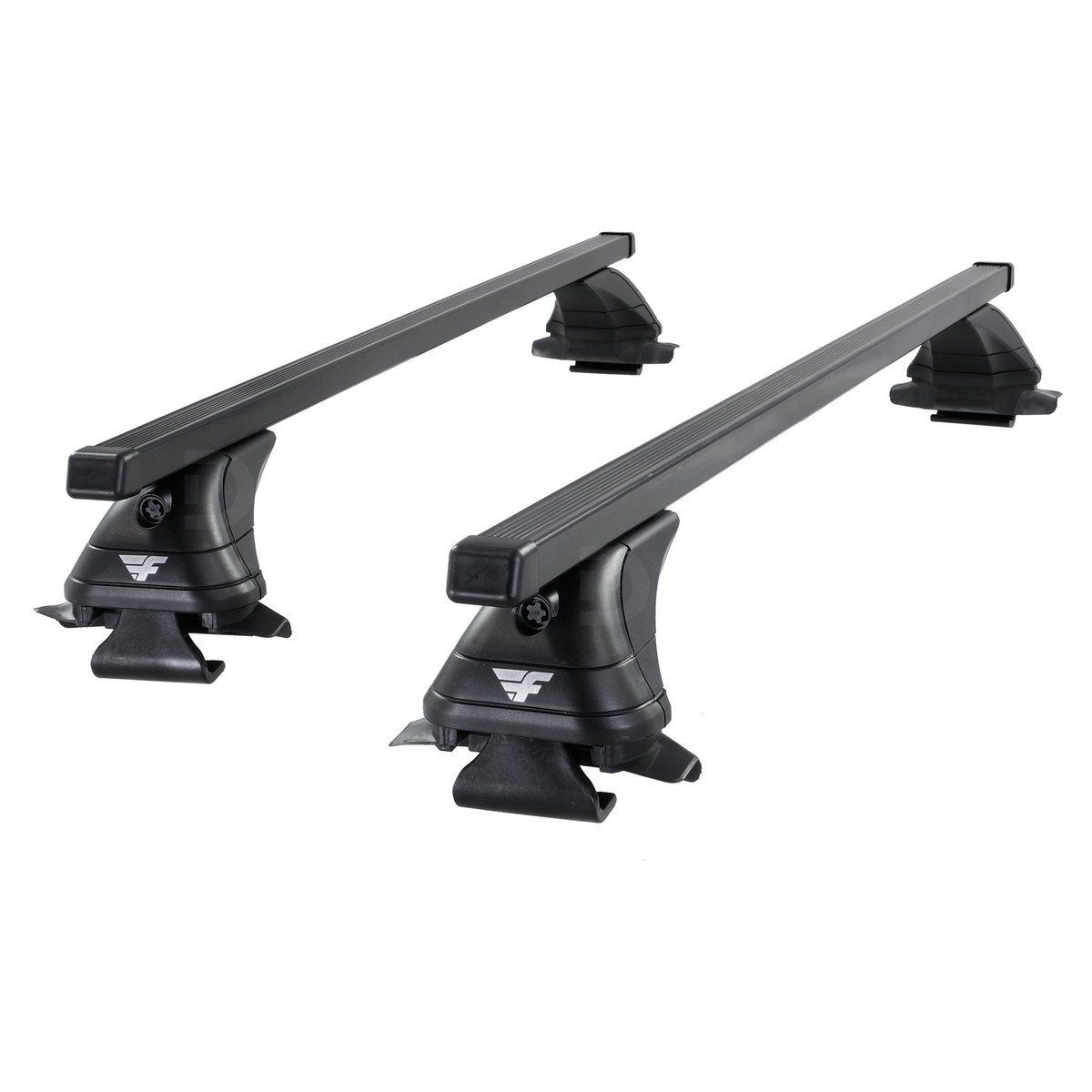 Farad Pro Square Steel Roof Bars Set for Renault Scenic 09-16 Open