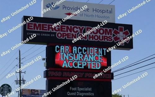 P6 LED Billboard Sign 5x15 FT Double-Sided Outdoor Programmable Full-Color Disp - Picture 7 of 11