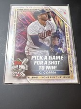 2023 Topps Series 1 Minnesota Twins Carlos Correa HR Challenge card