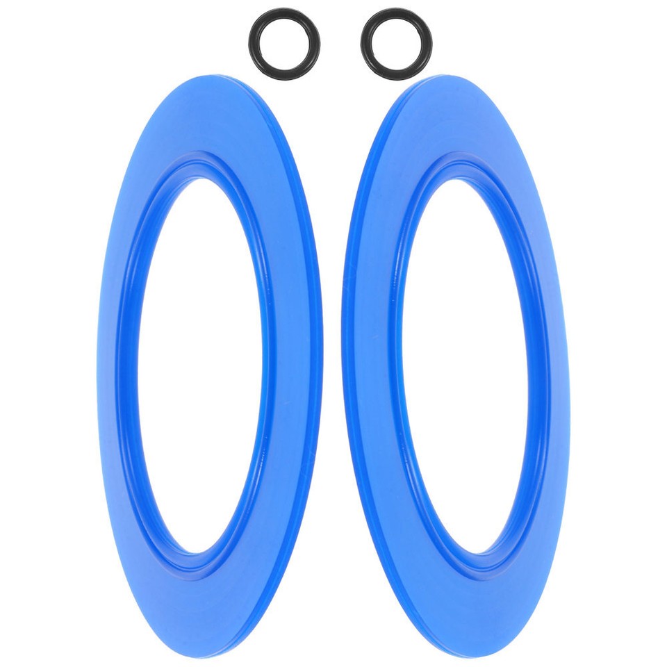 4 Sets Flush Valve Seals Practical Toilet Flush Valve Seals Toilet