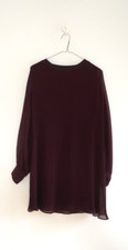 Zara Burgandy Dress Size XS