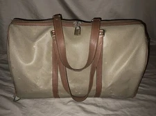 Vintage Bottega Veneta Bag Purse Tote Carry On Italy