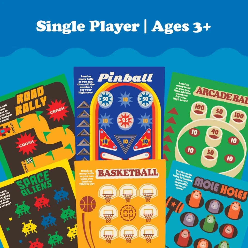 Original Waterfuls Classic Handheld Water Game - 6 Interchangeable Back Panels - Image 4 of 4