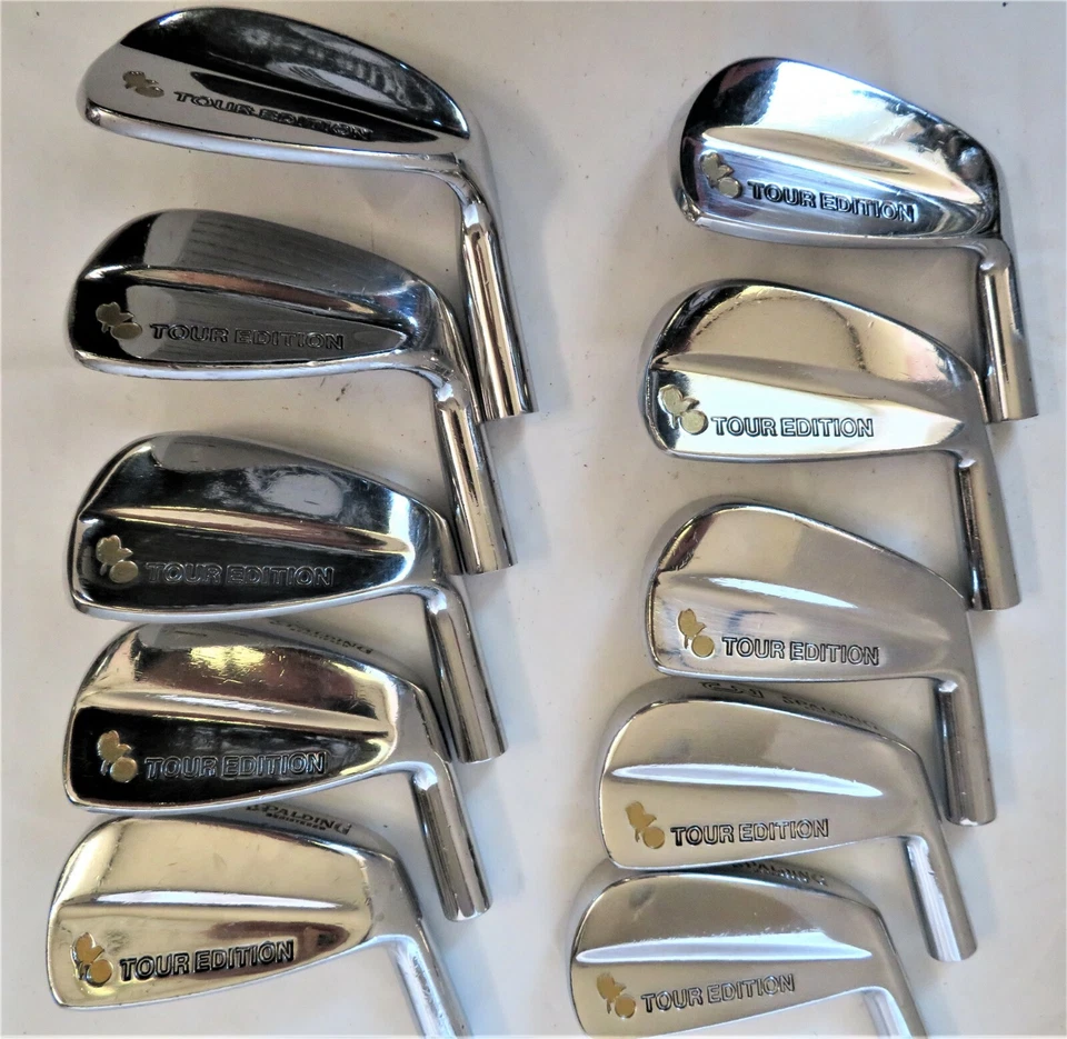 SPALDING TOUR EDITION 10pc Head Only IRONS SET GOLF PARTS NWO - Image 2 of 4