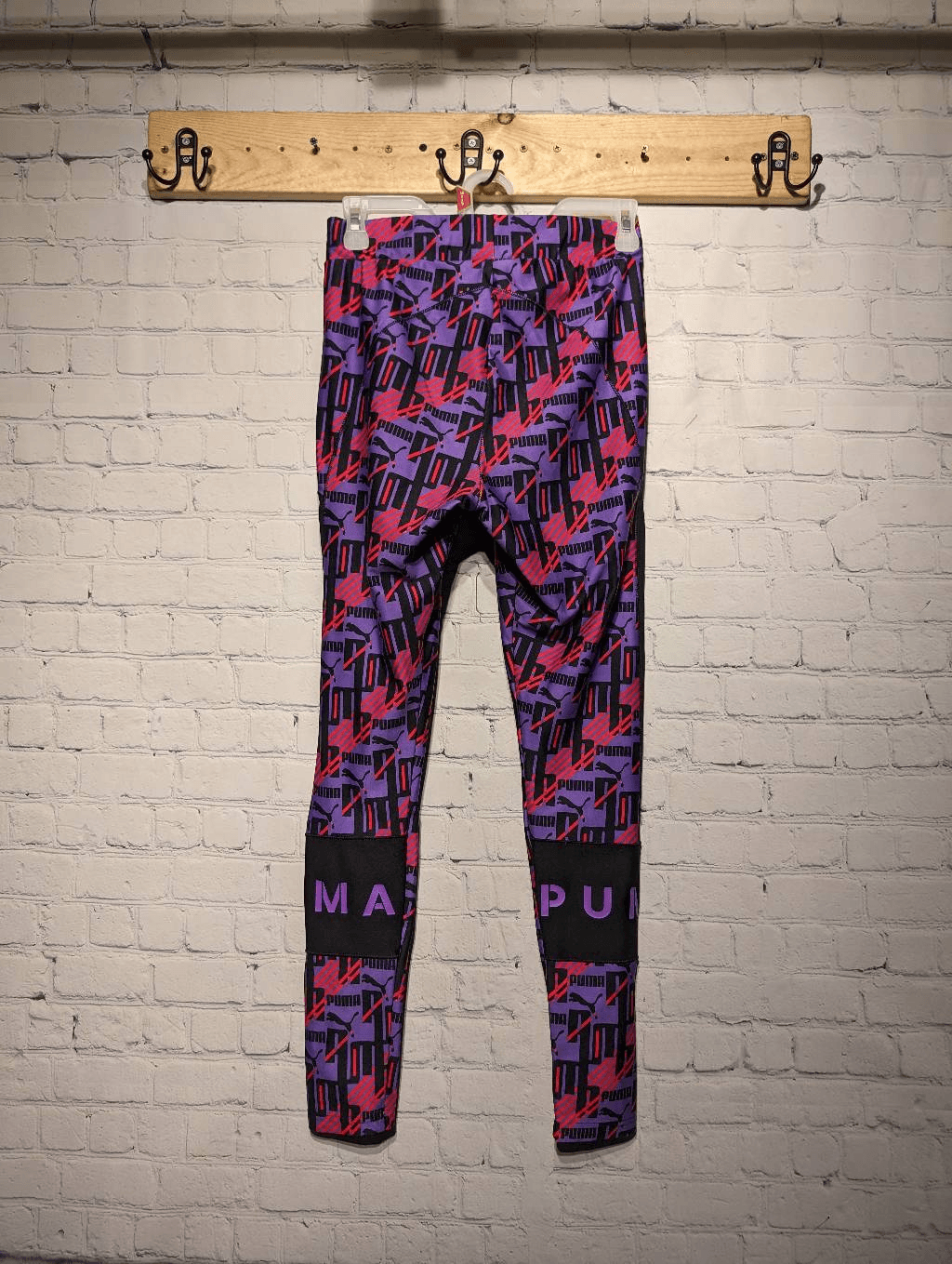 Leggings Puma paneles transparentes de gran altura tamaño mediano-image