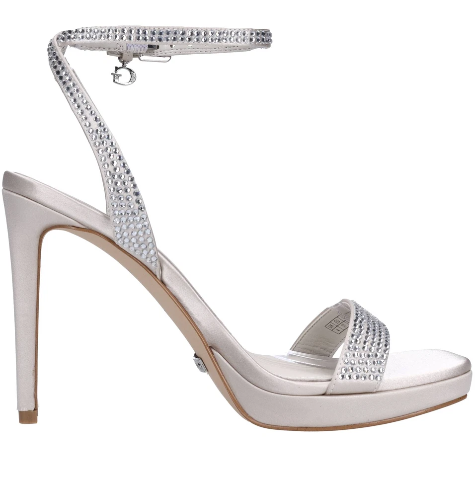 FLJZACSAT03 Sandali GUESS Donna Argento Amu028_gues - Immagine 3 di 4