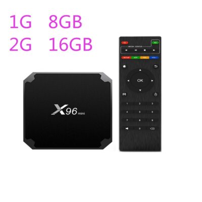 Mini Smart TV BOX Android Quad Core Support 4K 30tps 2.4GHz WiFi X96 Set Top Box