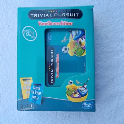 Reise-Spiel Trivial Pursuit Family Edition