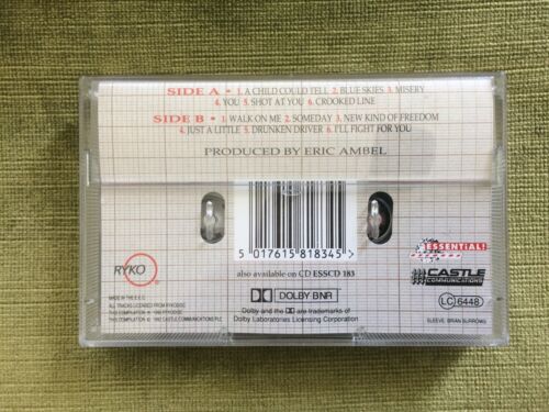 NILS LOFGREN CROOKED LINE 1992 CASSETTE TAPE - Picture 2 of 7