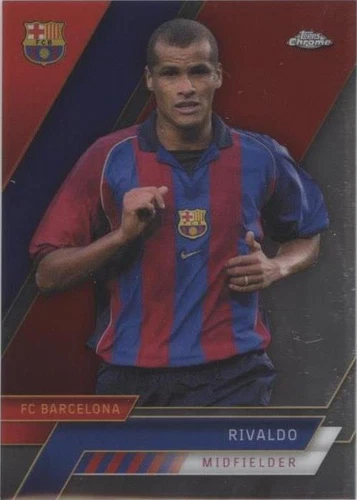2022-23 Topps Chrome FC Barcelona Rivaldo #48
