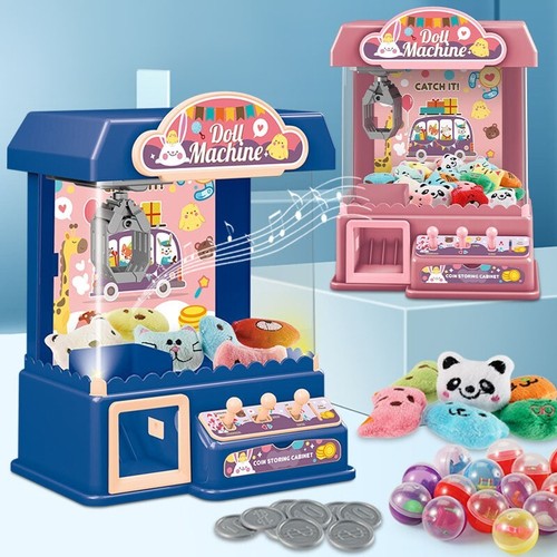 Mini Claw Machine Kids Arcade Doll & Candy Catch Grabber with Lights & Music AU - Picture 4 of 30