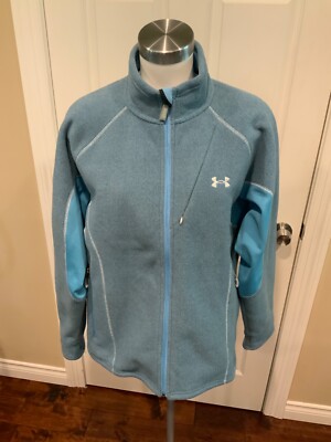 Under Armour  Blue Hard Shell Fleece Zip-Up Jacket, Size XL