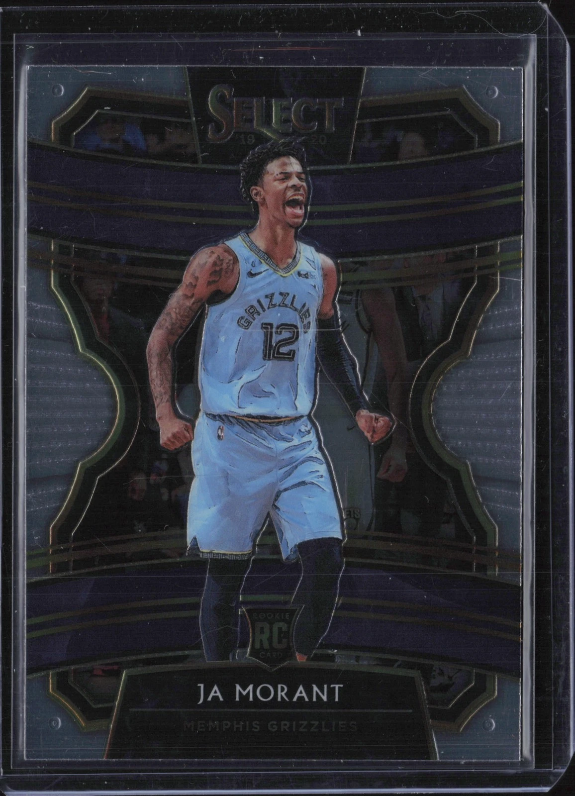 2019-20 Panini Select Ja Morant Rookie RC Concourse Base Grizzlies K95