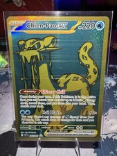 Pokémon TCG Destino Paldeo Oro Segreto Rara Carta Holo Chien-Pao EX 242/091