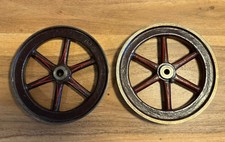 Bischoff  Dampfmaschine Schwungräder  14cm !!!sehr selten!