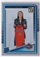 2025 Panini Donruss WNBA Georgia Amoore Rookie RC #96 SILVER HOLO | Mystics