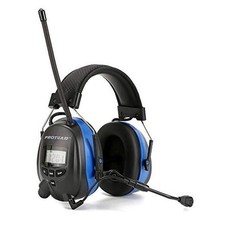 Digital Radio Ear Muffs, Ear Bluetooth With Boom Microphone, 3aaa Battery