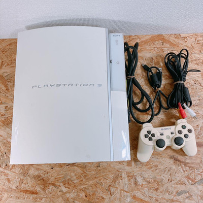 PLAYSTATION 3 PS3 80GB White PS3 SONY Japan game Console SONY CECHL00 Tested