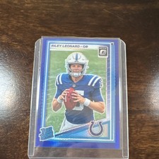 Panini 2024 Donruss Optic Rated Rookie Riley Leonard Colts #255 NFL