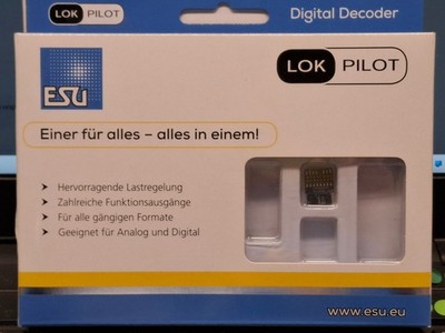 ESU 59824 LokPilot 5 micro-Decoder PluX16, DCC, N/TT  NEU