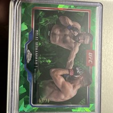 2025 Topps Chrome Sapphire Selections Ufc Belal Muhammad 65/75