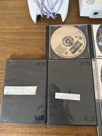 Sega Dreamcast Console Bundle w/ Games - Tested; 1 Controller Not Working