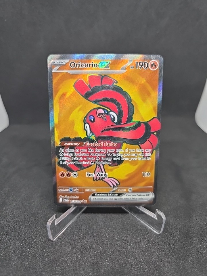 Pokémon TCG Oricorio ex 110/094 Double Ultra Rare Phantasmal Flames LP