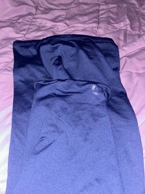 Victoria&rsquo;s Secret/PINK fleece lined navy blue leggings 