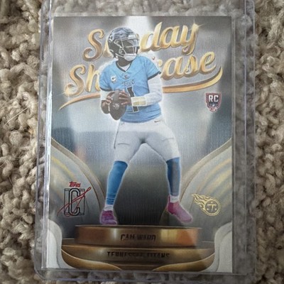 2025 Topps Signature Class Football - Cam Ward #SS-2 Sunday Showcase (RC) Titans