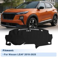 FüR Nissan Leaf 18-25 Dashboardabdeckung Ohne Hud Kunstleder 1Set