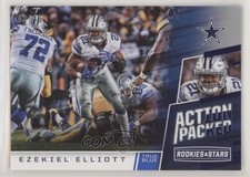 2017 Panini Rookies & Stars Action Packed True Blue 48/49 Ezekiel Elliott #2 7p8