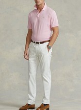  125 Polo Ralph Lauren Men's Soft Cotton Polo Shirt Pink Big Tall 2XB