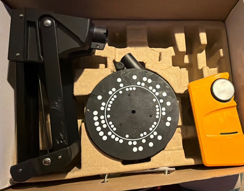 SOL PRO 3D SCANNER (as is) missing cables and one piece.