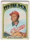 Walt Williams 1972 Topps Baseball #15 Chicago White Sox