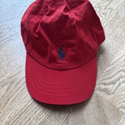 Polo Ralph Lauren, Baseball-Mütze, Größe: ONE SIZE, 4-7 Jahre, Baumwolle, Rot 