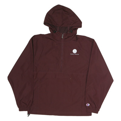 CHAMPION Herren weinrot Kiesel Strand Kapuzenjacke S Polyestermischung Reißverschluss Freizeit